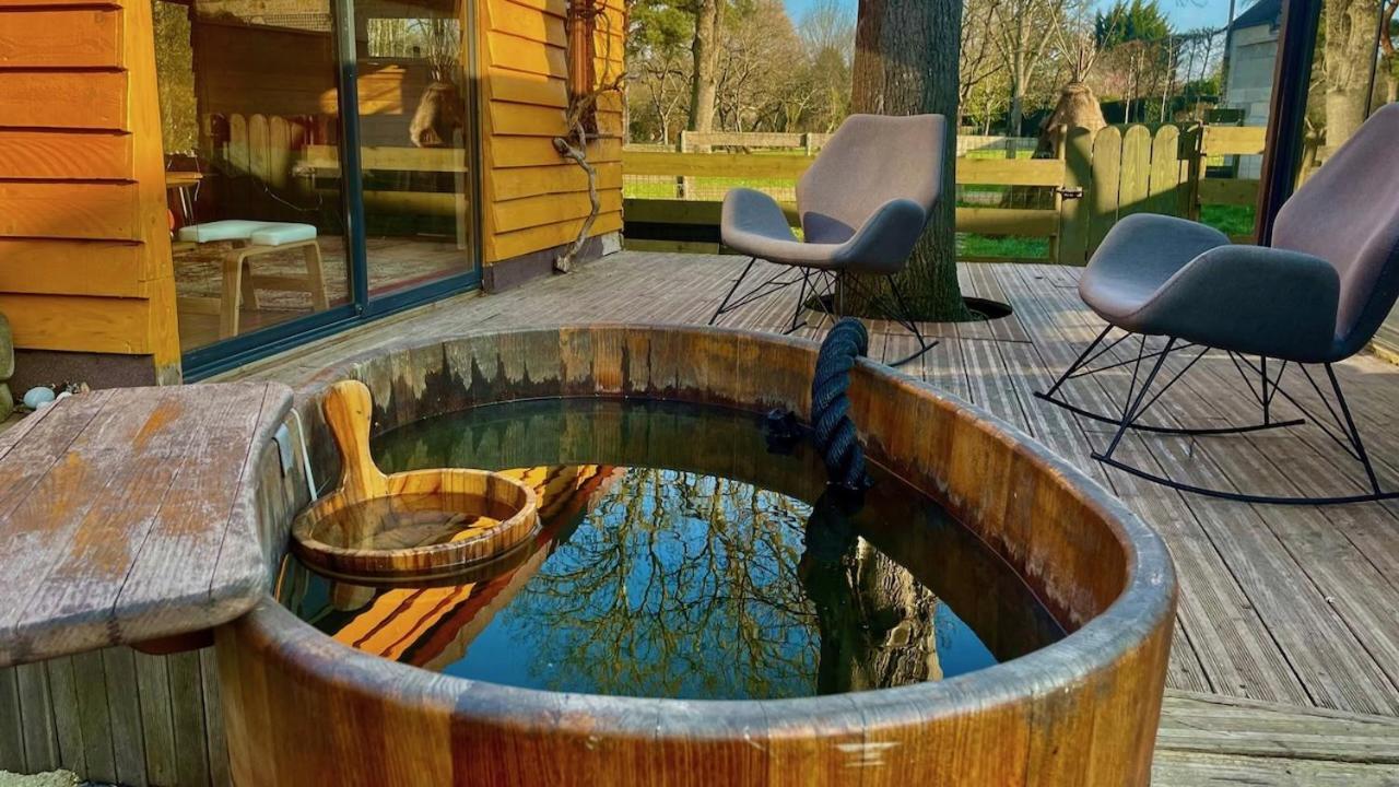 O Et Terre, Gite Ressourcement Bains Spa Cryo Sauna Et Foret Dormelles Zewnętrze zdjęcie